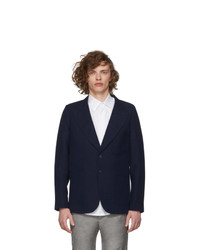 House Of The Very Islands Blue Slim Fit Tailored Blazer