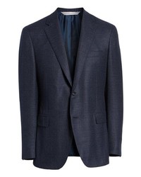 Samuelsohn Classic Fit Wool Blend Blazer