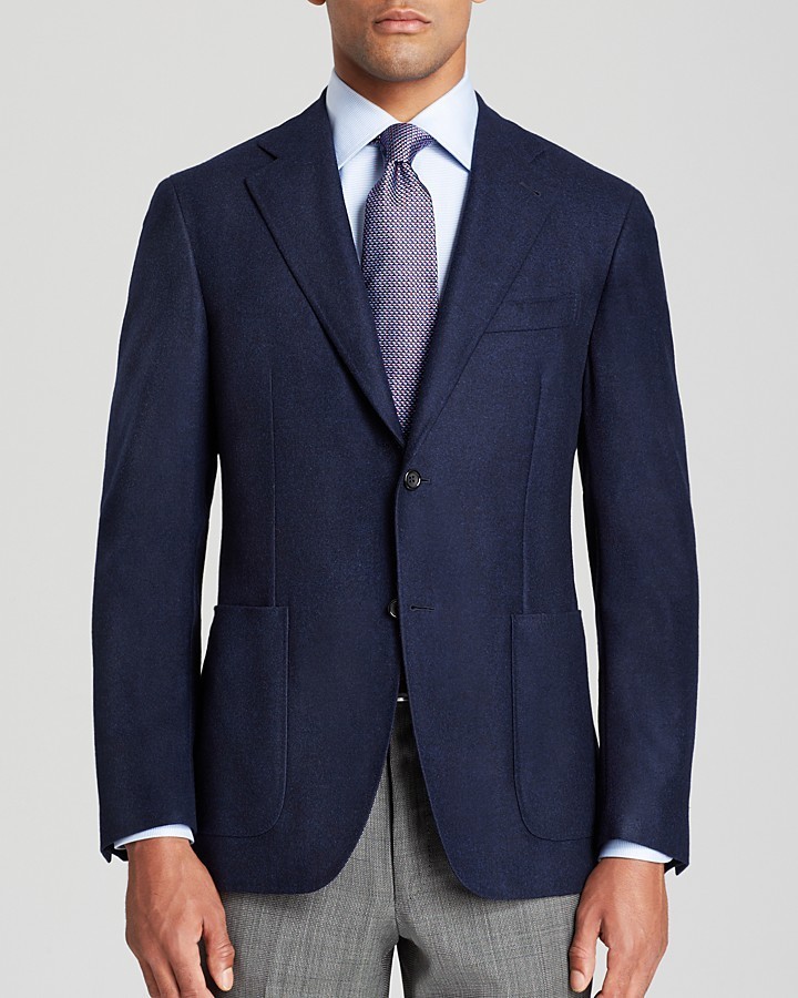 Canali Double Face Wool Sport Coat Classic Fit, $1,595 | Bloomingdale's ...