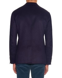 Brioni Double Faced Wool And Cashmere Blend Blazer