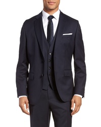 BOSS Johnstons Cyl Classic Fit Solid Wool Sport Coat