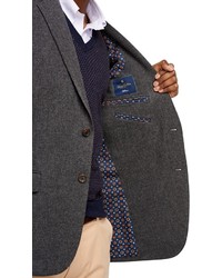 Brooks Brothers Milano Fit Two Button Wool Sport Coat