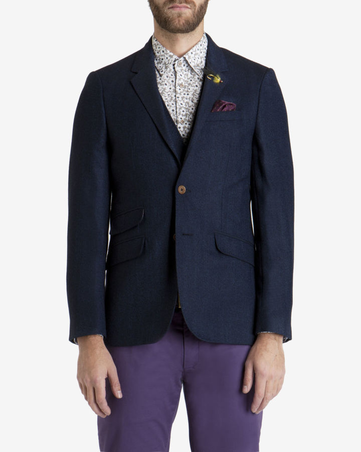 ted baker herringbone blazer