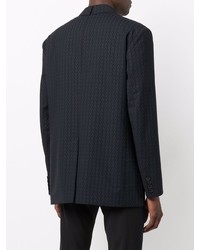 Valentino Monogram Jacquard Wool Jacket