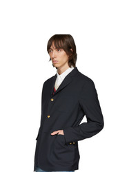 Beams Plus Navy Combat Wool Blazer