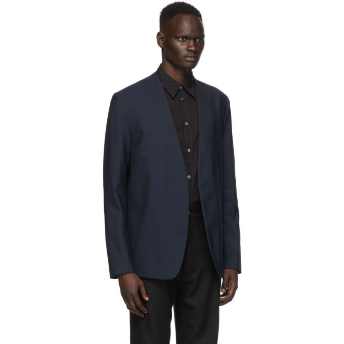 Maison margiela discount collarless blazer