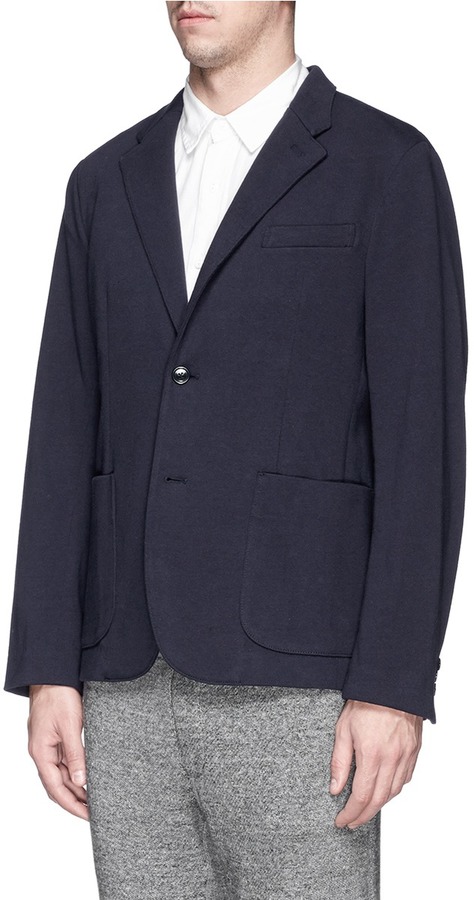Nlst Cotton Jersey Knit Blazer, $525 | Lane Crawford | Lookastic