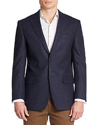 Tailorbyrd Regular Fit Solid Wool Sportcoat