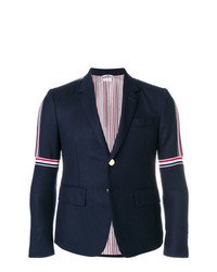 Thom Browne Seam Elastic Stripe High Armhole Wool Sport Coat