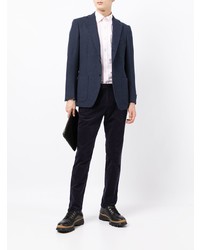 Man On The Boon. Single Breasted Wool Blazer