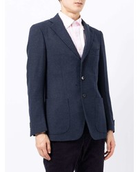 Man On The Boon. Single Breasted Wool Blazer