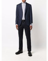 Caruso Single Breasted Wool Blazer