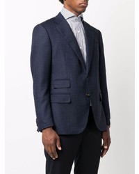 Caruso Single Breasted Wool Blazer