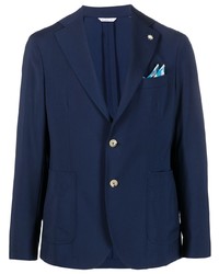 Manuel Ritz Single Breasted Wool Blazer