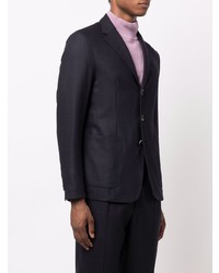 Barena Single Breasted Wool Blend Blazer