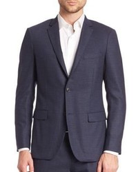 Theory Slim Fit Micro Grid Sportcoat