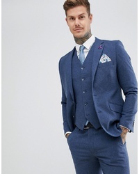 Gianni Feraud Slim Fit Wool Blend Heritage Donnegal Suit Jacket