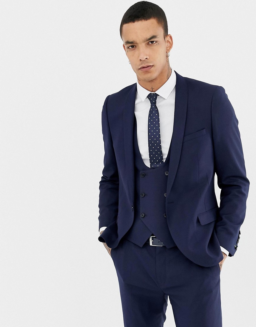 skinny wool suit