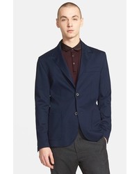 Lanvin Trim Fit Cotton Jersey Sport Coat