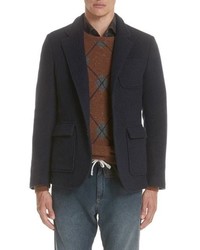 Eleventy Wool Cashmere Coat