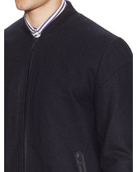 7 For All Mankind Wool Waterproof Bomber Jacket