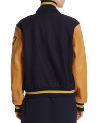 Polo Ralph Lauren Wool Varsity Bomber Jacket