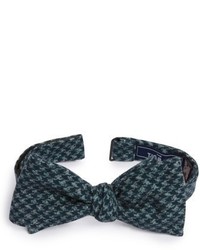 Navy Wool Bow-tie