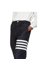Thom Browne Navy 4 Bar Track Trousers