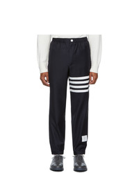 Thom Browne Navy 4 Bar Track Trousers