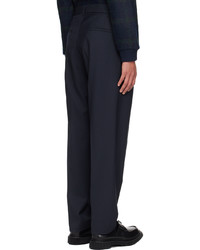 Another Aspect Navy Another Pants 10 Trousers