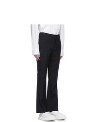 System Navy Bell Bottom Trousers