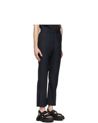 Cornerstone Navy Flared Trousers