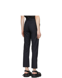 Cornerstone Navy Flared Trousers