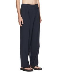 Coperni Navy Loose Tailored Trousers