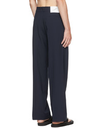 Coperni Navy Loose Tailored Trousers