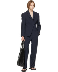 Coperni Navy Loose Tailored Trousers