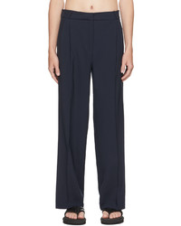 Coperni Navy Loose Tailored Trousers