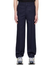 We11done Navy Melina Trousers