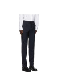 Valentino Navy Mohair Piping Trousers