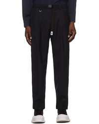 Gramicci Navy Sophnet Edition 1tuck Wide Ventilation Trousers