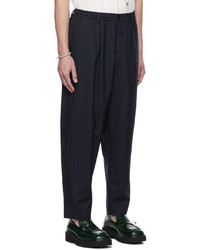 Marni Navy Tropical Trousers