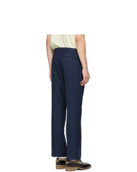 Gucci Navy Twill Trousers