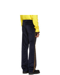 Missoni Navy Velvet Five Pocket Trousers