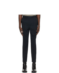 Situationist Navy Wool Classic Trousers