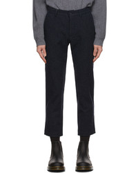 YMC Navy Wool Hand Me Down Trousers