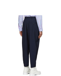 House Of The Very Islands Navy Wool Overdrive Trousers