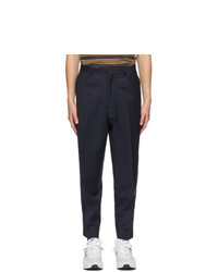 Études Navy Wool Revolte Trousers