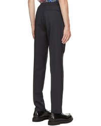 Paul Smith Navy Wool Trousers