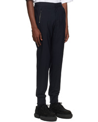 Wooyoungmi Navy Zip Pocket Trousers
