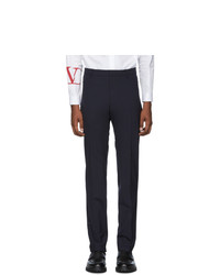 Valentino Navy Zip Pocket Trousers